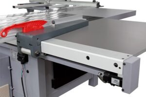 Vacuum Hood Sliding Table Saw available on 10 and 12 foot long