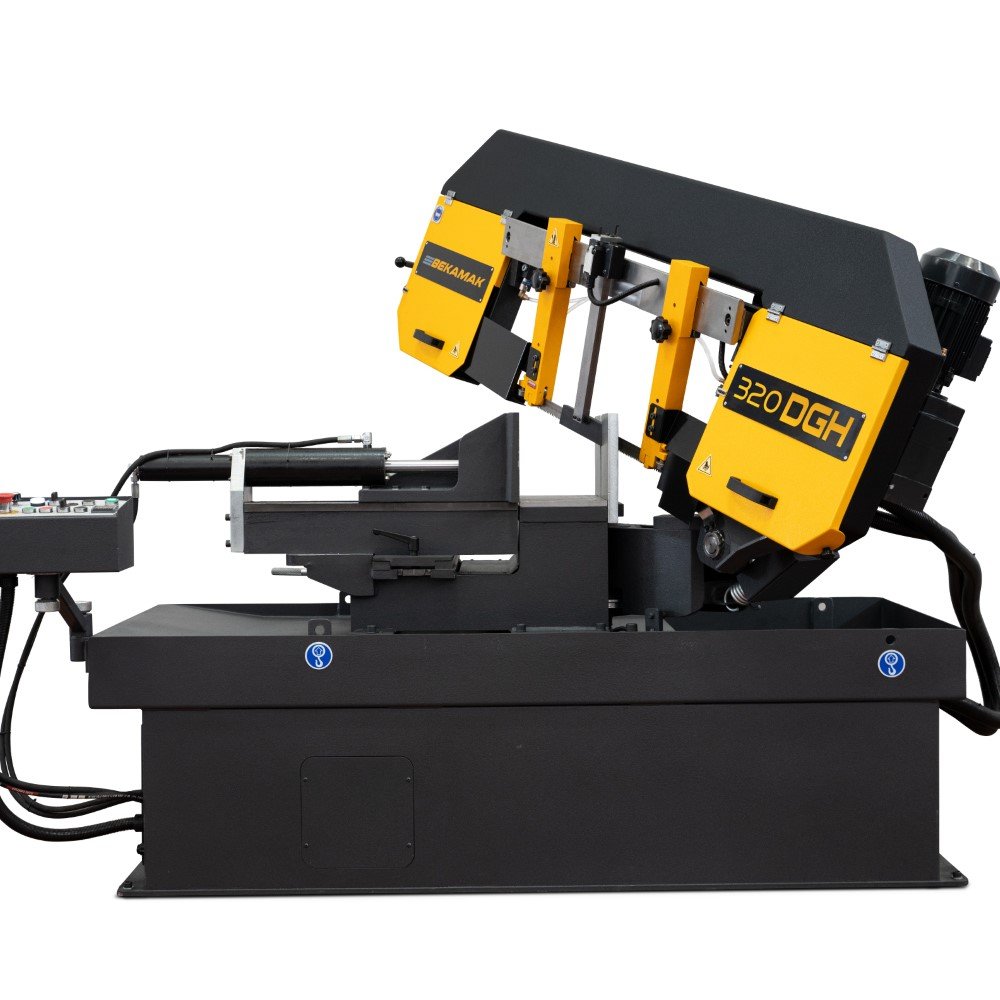 Horizontal Bandsaw Semi Automatic DG Double Mitre BMSY 320 DGH canada