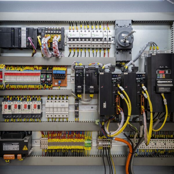 CNC Smart Metal Cutting BMSO 420 XS Electrical Panel