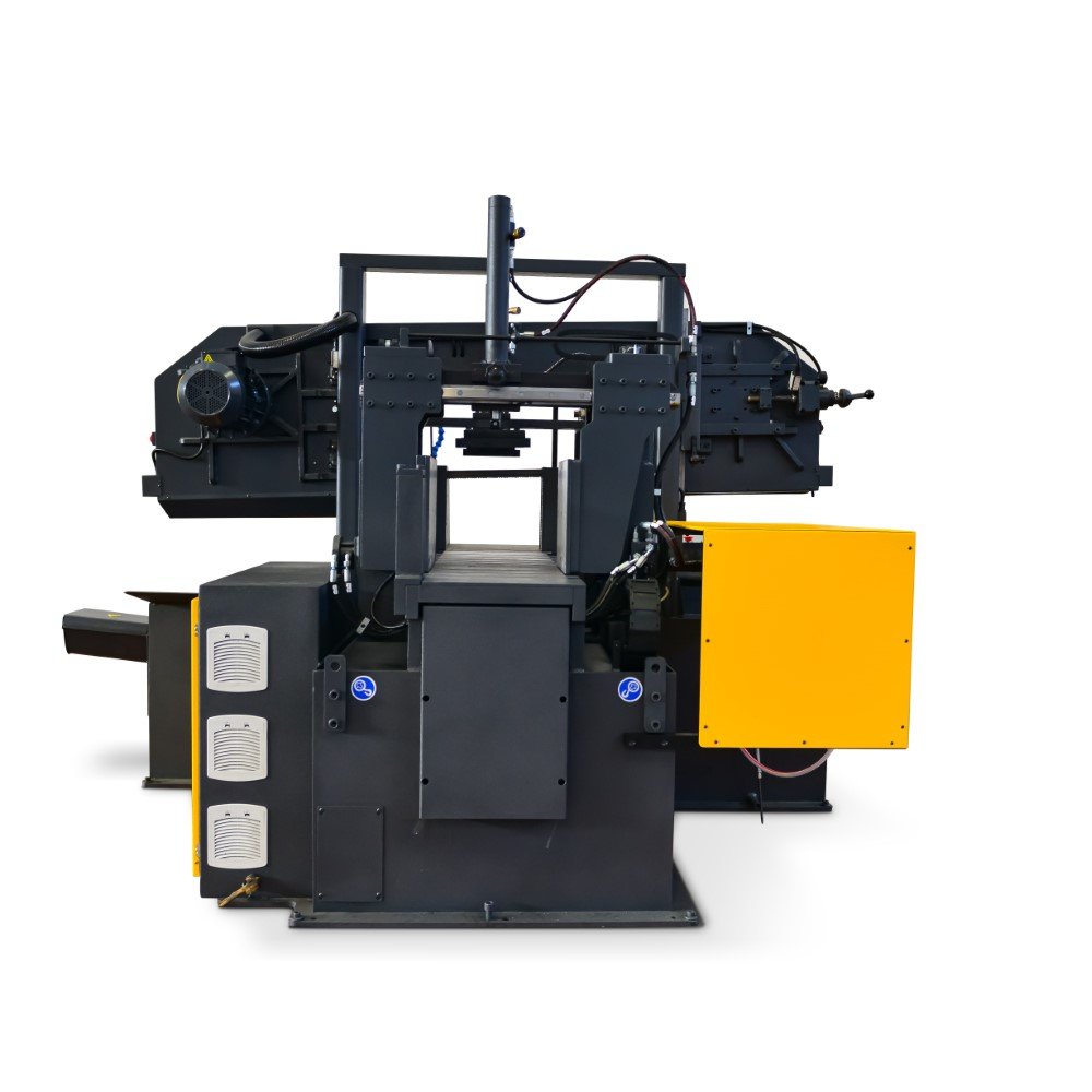 Twin Pillar Fully Automatic Drive Machine Metal BMSO 330 CS NC