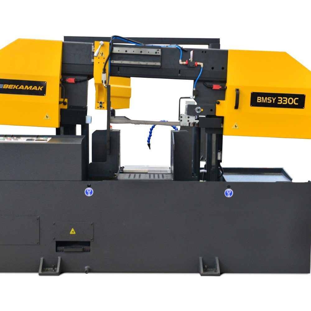 Semi Automatic C Straight Cutting Twin Pillar Saw BMSY-330C