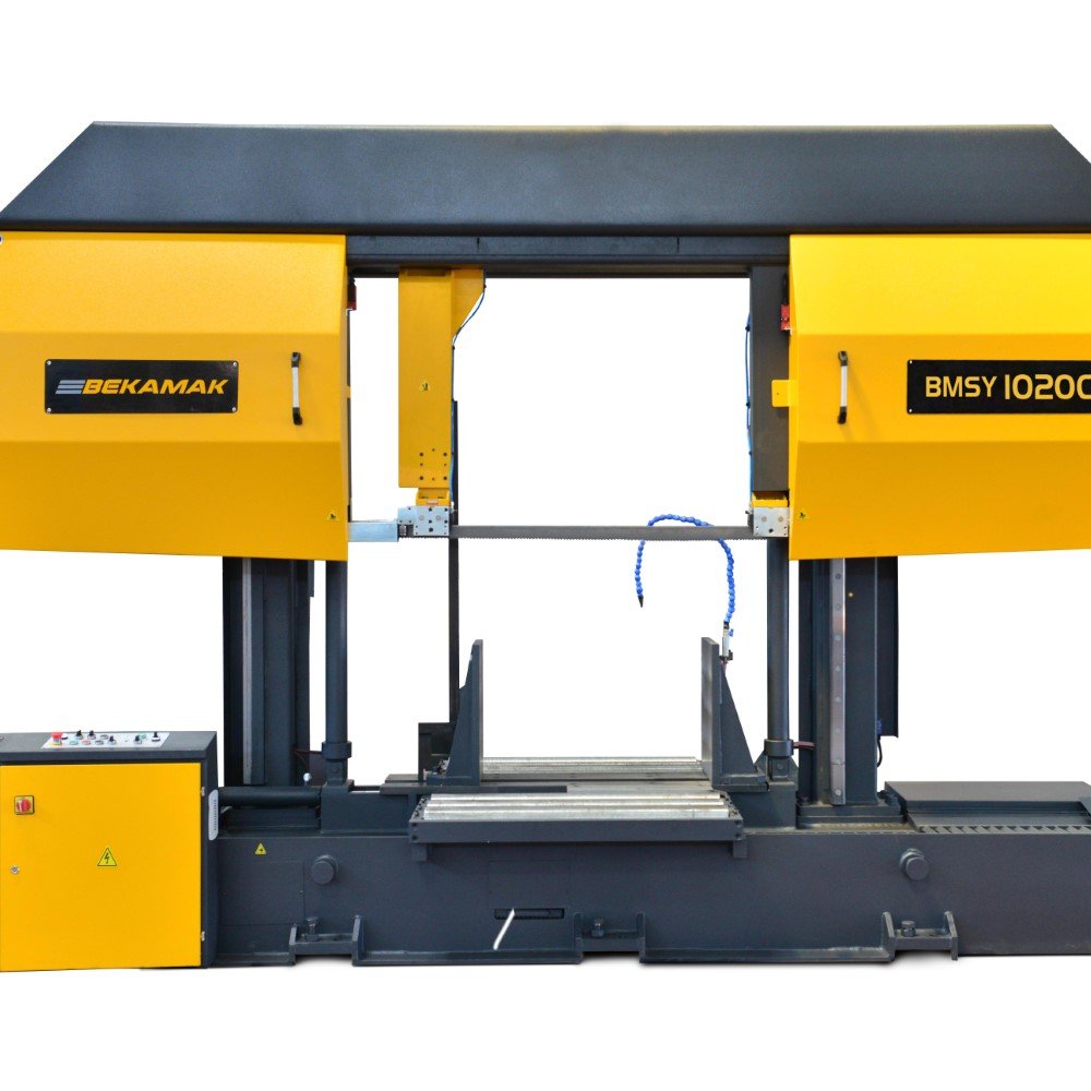 Semi Automatic C Straight Cutting Twin Pillar Saw BMSY-1020C