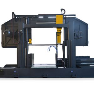 Twin Pillar Semi Automatic C Straight Cutting Metal Saw BMSY 1113 C