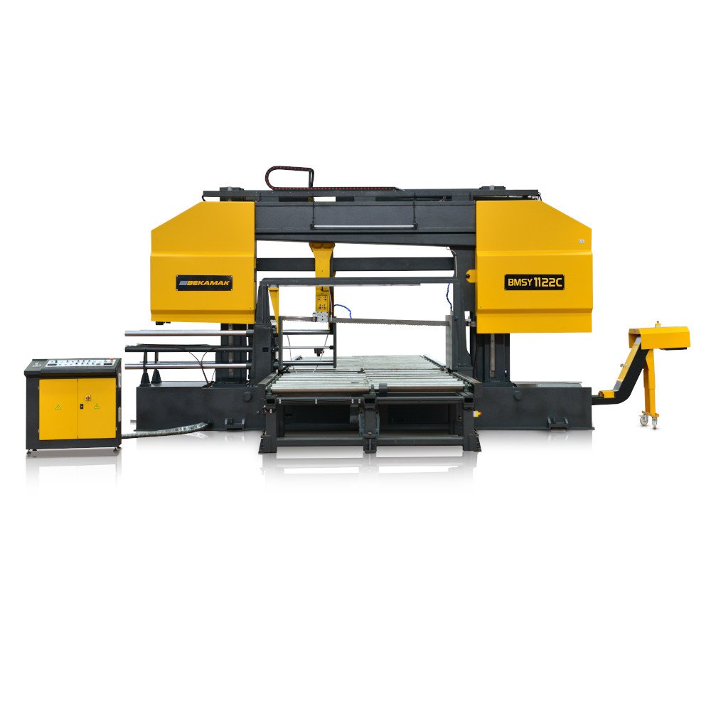 Semi Automatic C Straight Cutting Twin Pillar Saw BMSY-1122C