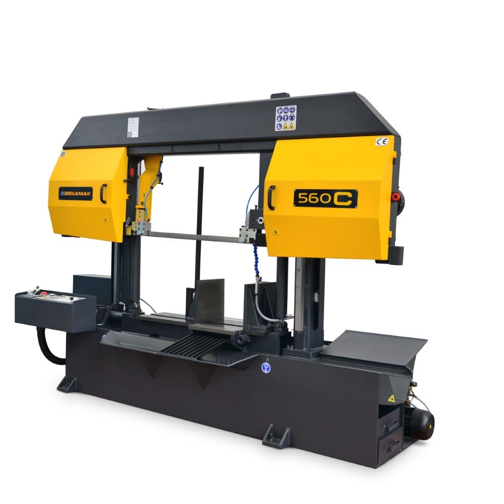 Twin Pillar Semi Automatic C Straight Cutting Metal Saw BMSY 560 C 2