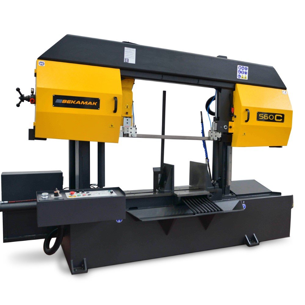 Twin Pillar Semi Automatic C Straight Cutting Metal Saw BMSY 560 C