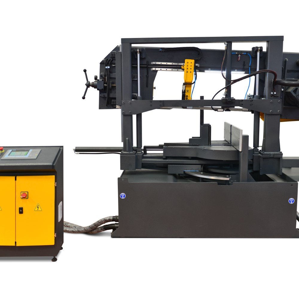 Twin Pillar Semi Automatic DG Double Mitre BMSY 360 CDGH NC