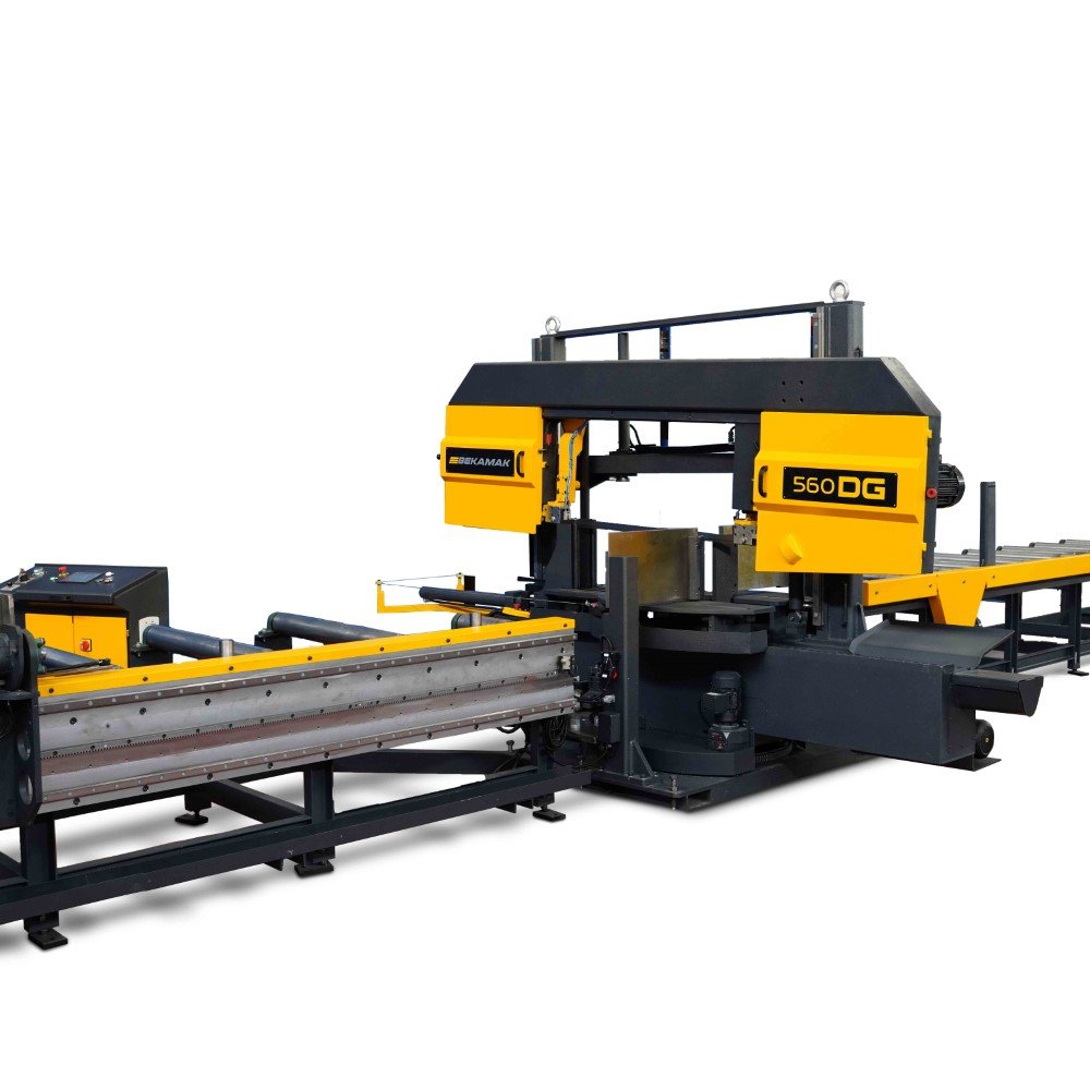 Twin Pillar Semi Automatic DG Double Mitre Metal Saw BMSY 560 DG NC 2