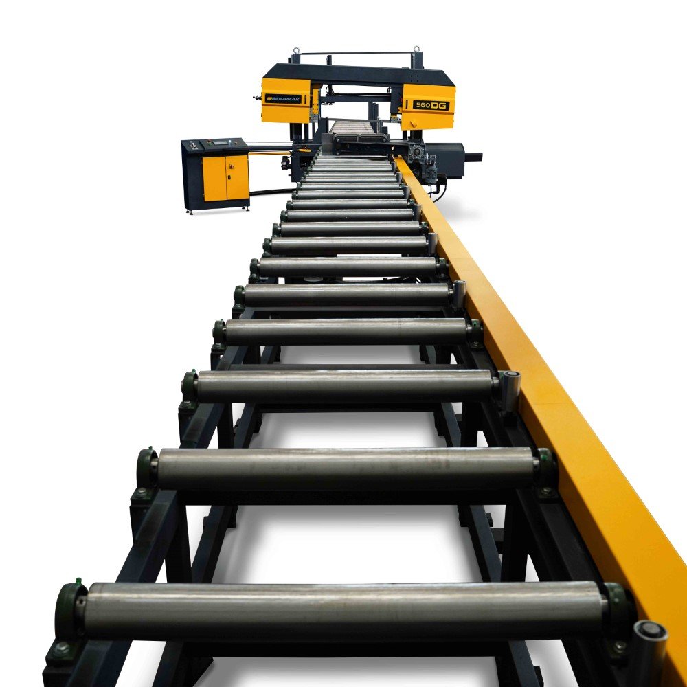 Twin Pillar Semi Automatic DG Double Mitre Metal Saw BMSY 560 DG NC 3