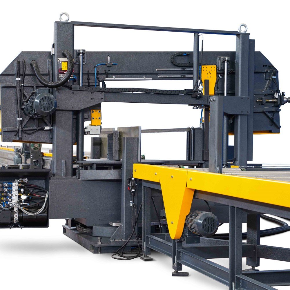 Twin Pillar Semi Automatic DG Double Mitre Metal Saw BMSY 560 DG NC