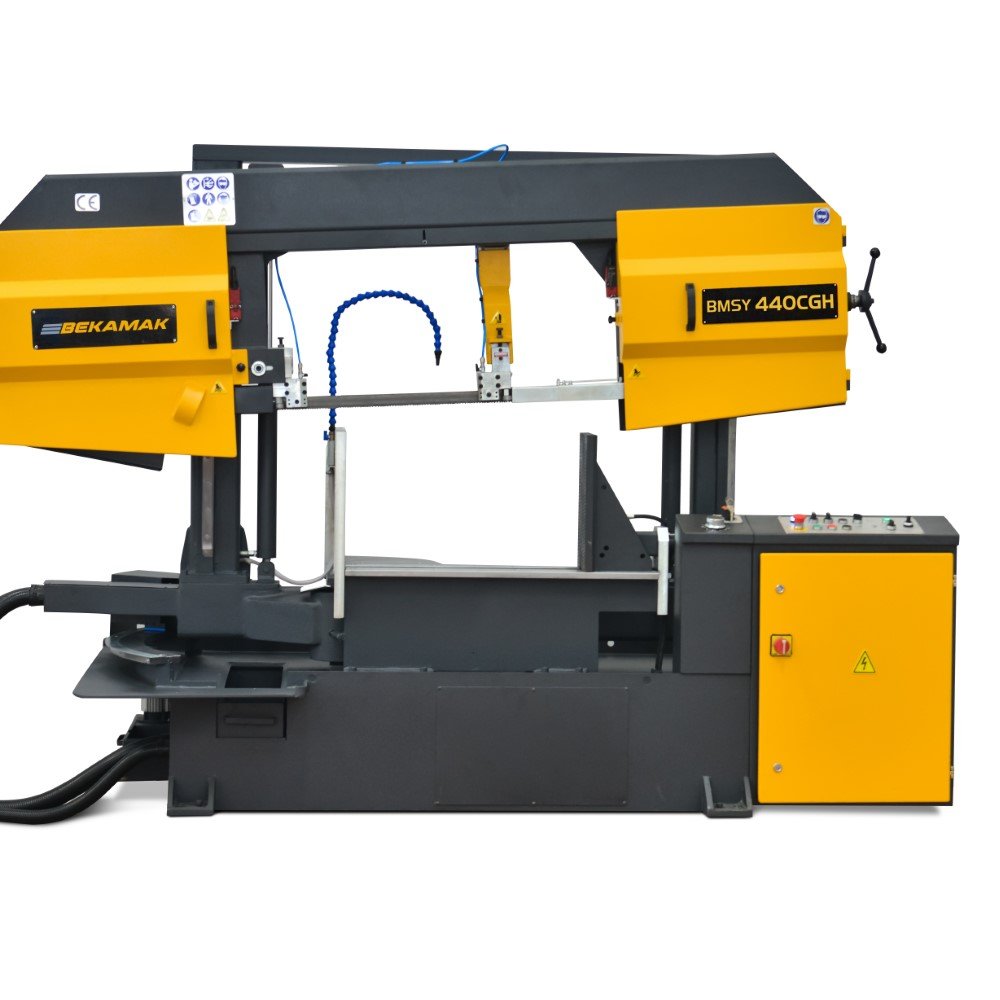 Twin Pillar Semi Automatic Mitre Metal Saw BMSY 440 CHG Canada