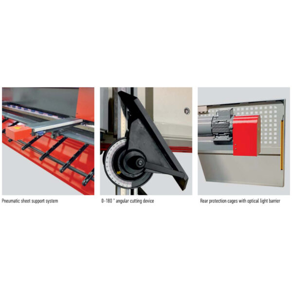 cnc hydraulic guillotine shear pro series moon machinery 3