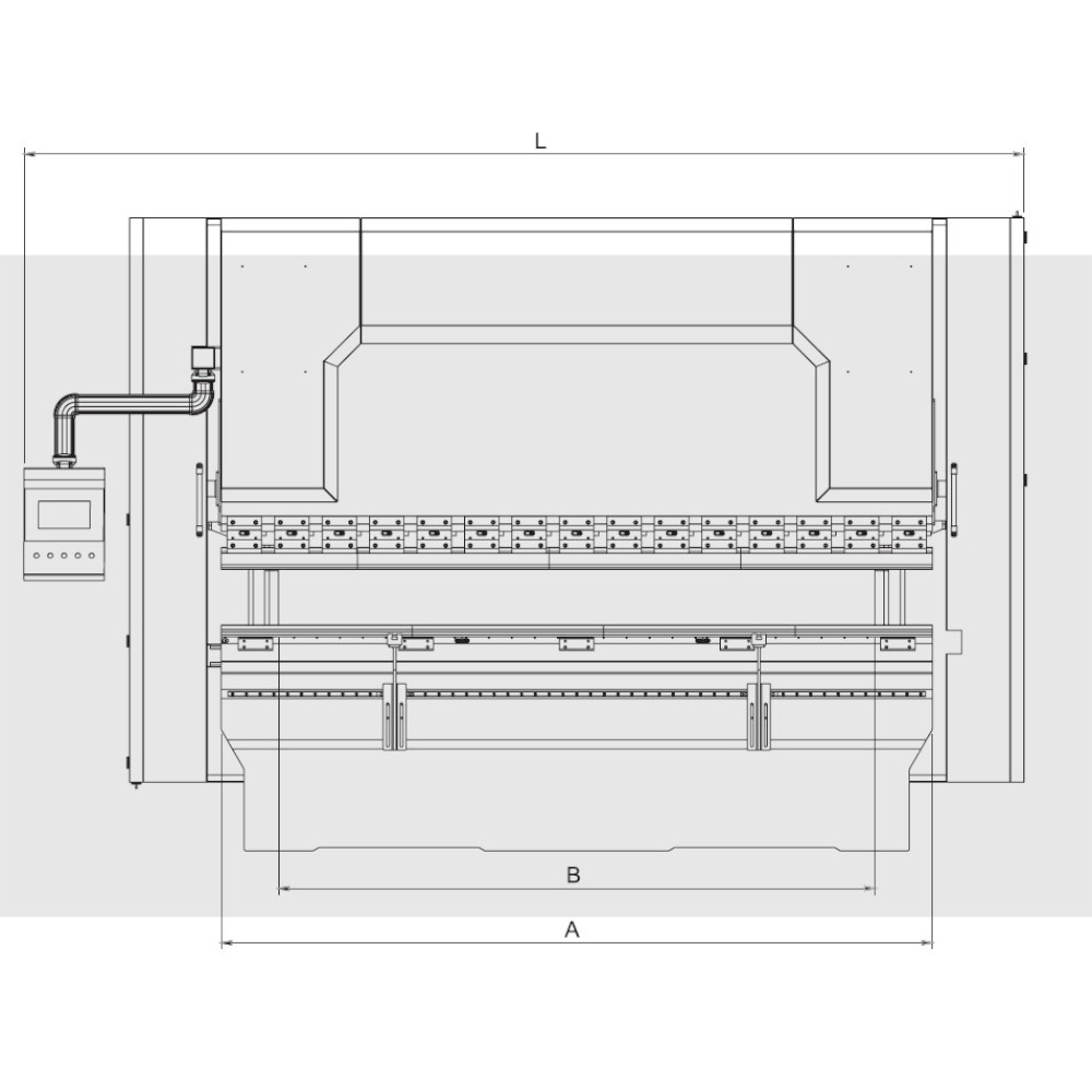 Hydraulic Press Brake COMFORT - Moon Machinery