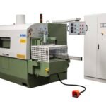 multiple rip saw machines Pallet Chain Feeding Double Spindle Multi Rip Saw