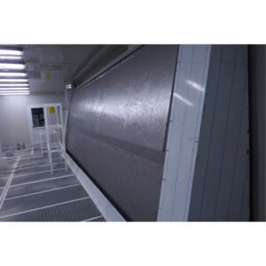 water curtain manuel spray booth cabinet