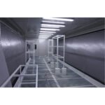 Water Curtain Spray Booth Cabinet