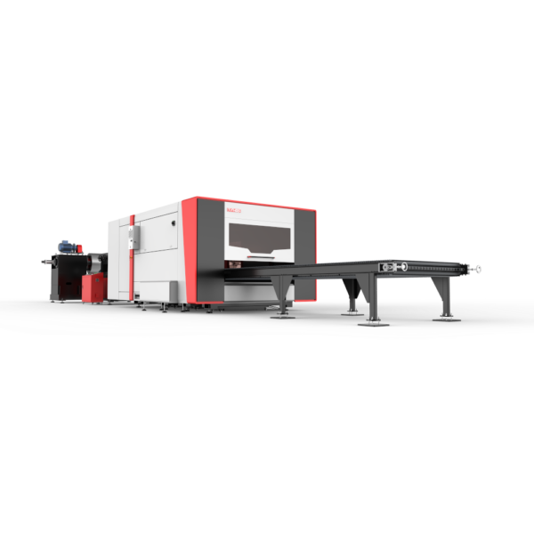 coil steel laser cutting machine jde series moon machinery 3
