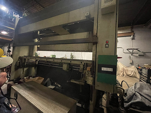 200-Ton Used Press Brake for Metal Bending