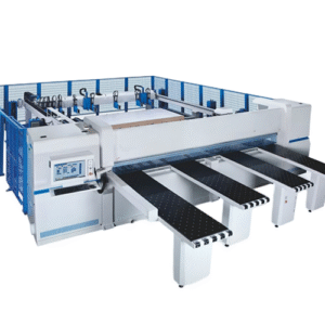 Front Load CNC Beam Saw Automatic CNC Panel Saw with Rear Feeding Lift Table Rome 3800TP
