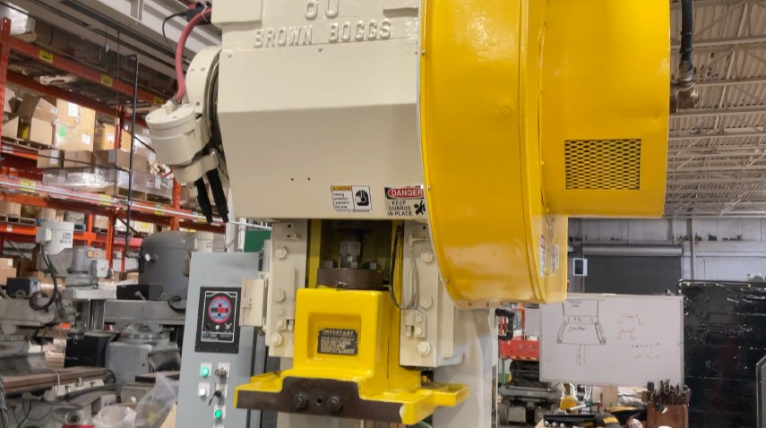 Mechanical Press 60-Ton Brown Boggs - Canadian Built - Used