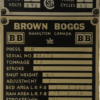agecoltd_60_ton_brown_boggs_nameplate Mechanical Press 60-Ton Brown Boggs - Canadian Built - Used